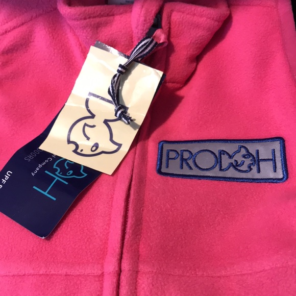 NWT Prodoh Outdoor Apparel Girl’s Pink Fleece Vest - Picture 6 of 14